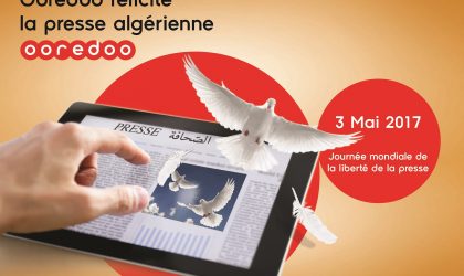 Ooredoo présente ses félicitations aux médias algériens
